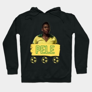 Pele Football Legend Soccer Star Apparel Hoodie